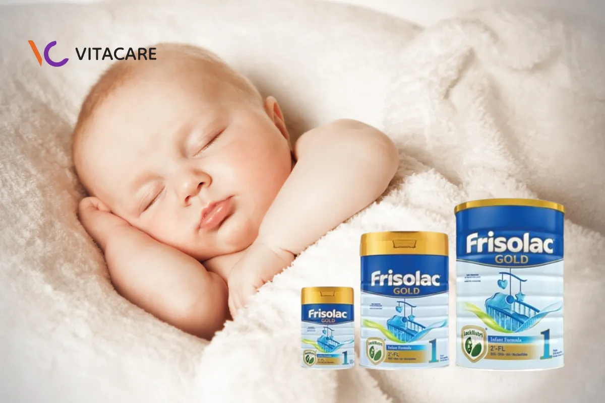 Sữa đêm cho bé Frisolac Gold Sữa đêm cho bé Frisolac Gold