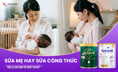 Sữa mẹ và sữa công thức sữa nào tốt hơn