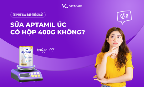 Aptamil úc có hộp 400g không