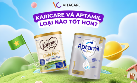 So sánh sữa Karicare và Aptamil