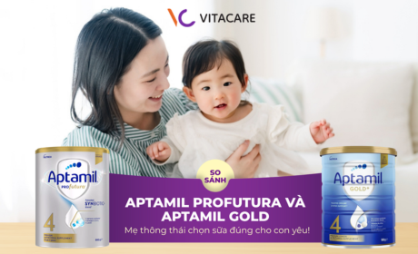 So sánh aptamil profutura và aptamil gold
