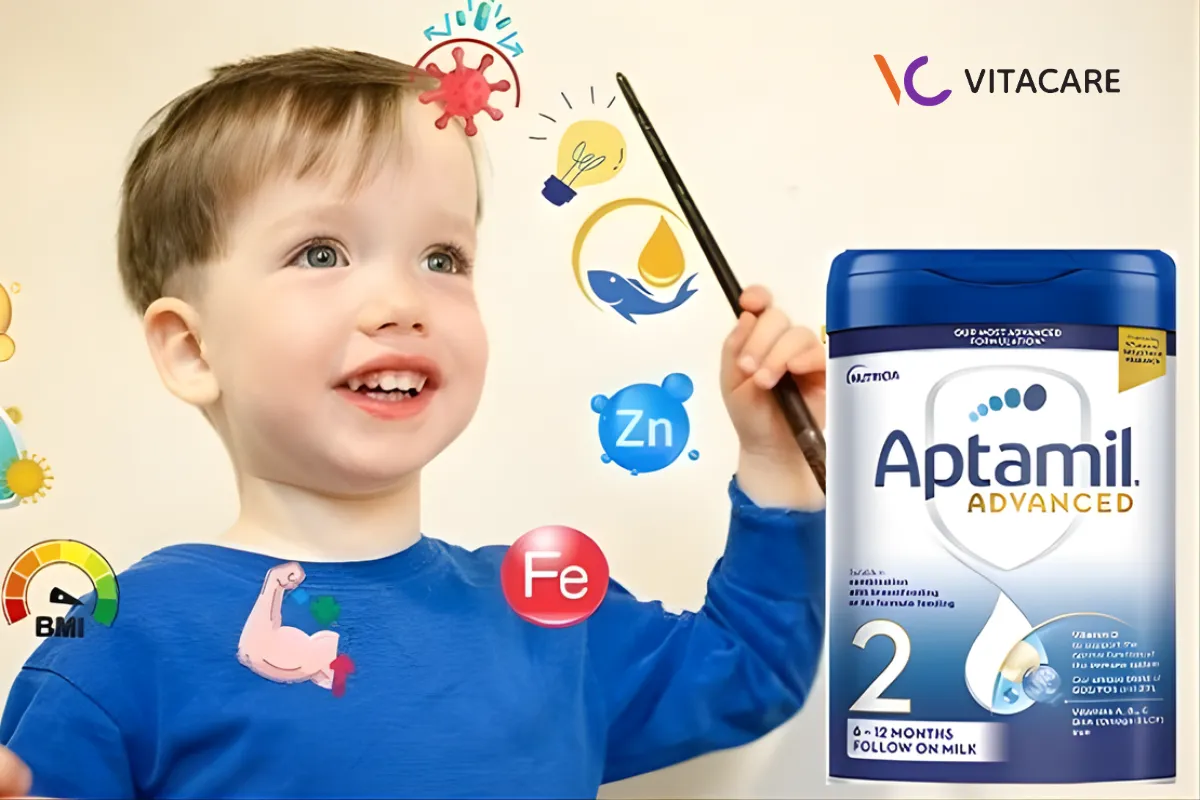 Aptamil nổi bật với công thức Pronutra+