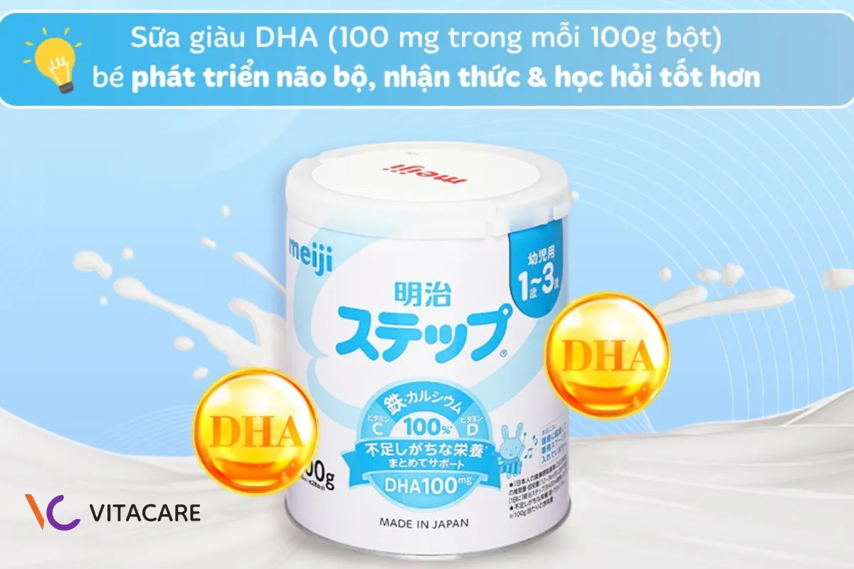 Sữa Meiji phát triển não bộ, nhận thức và học hỏi Sữa Meiji phát triển não bộ, nhận thức và học hỏi