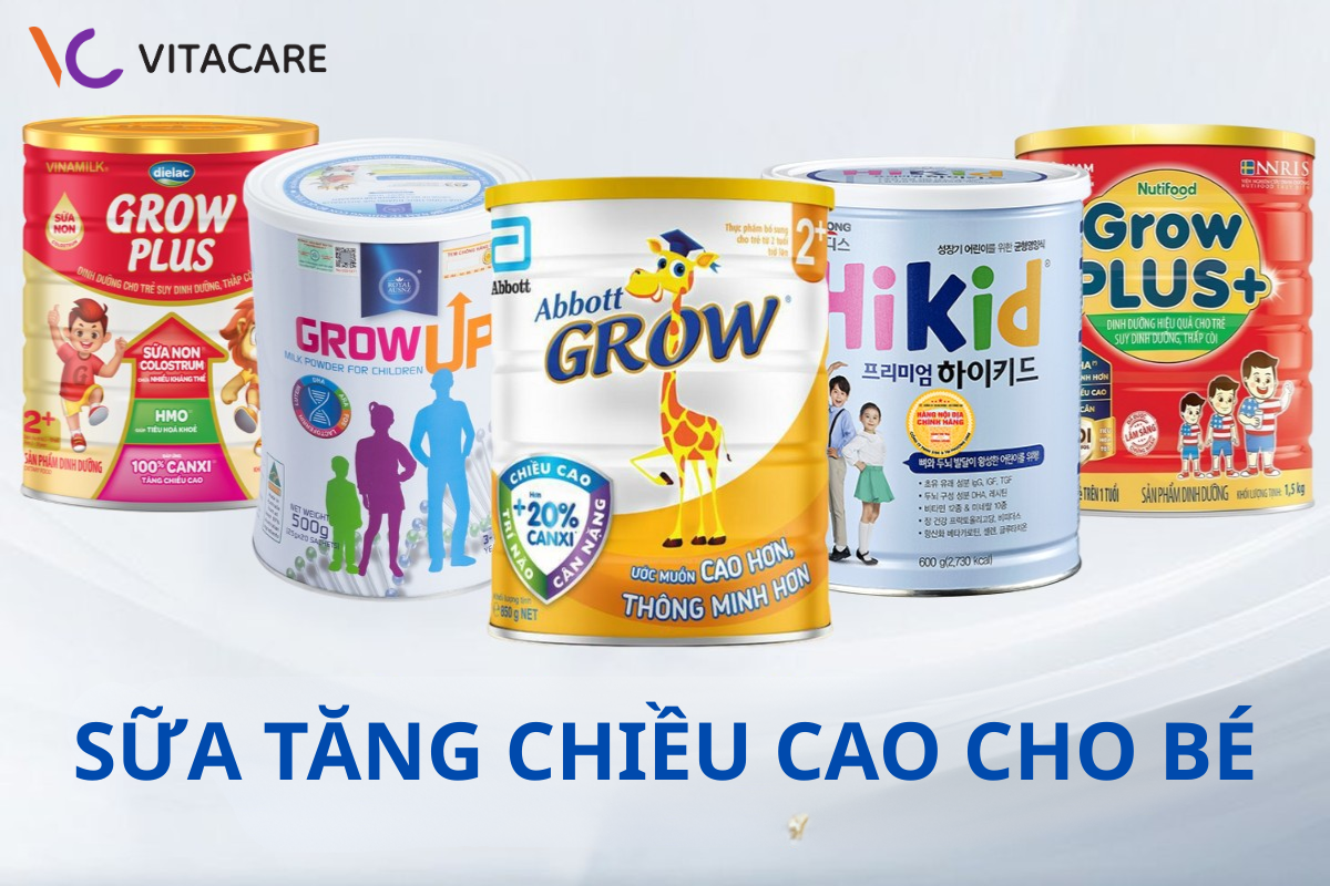 Sữa công thức tăng chiều cao phù hợp với bé Sữa công thức tăng chiều cao phù hợp với bé