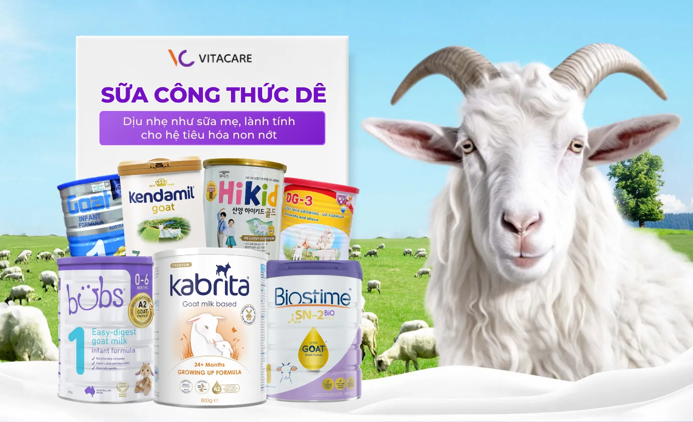 Sữa công thức dê