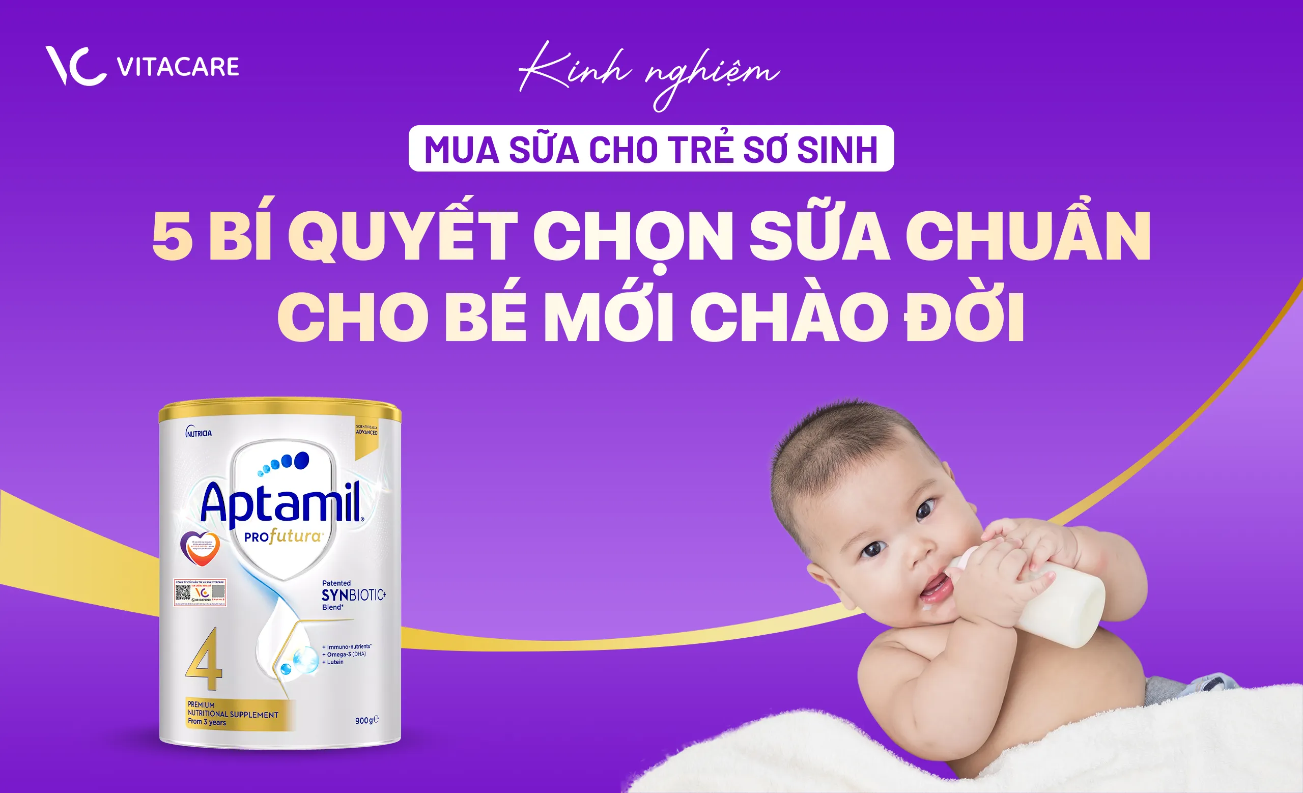 Kinh nghiệm mua sữa cho trẻ sơ sinh