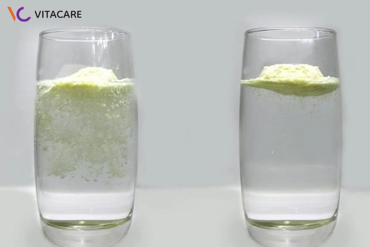 Kiểm tra sữa thật sữa giả thông qua độ hòa tan và hương vị Kiểm tra sữa thật sữa giả thông qua độ hòa tan và hương vị