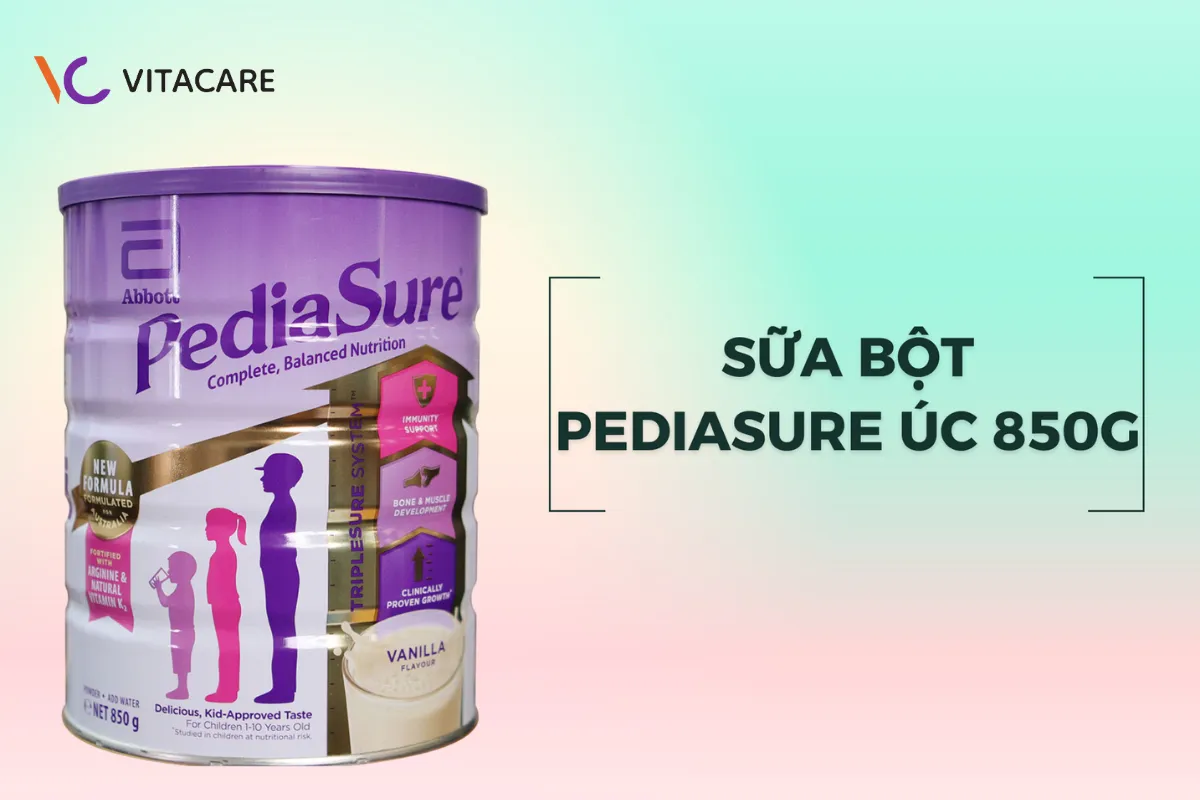 Sữa Pediasure dành cho trẻ biếng ăn, chậm tăng cân hoặc có nguy cơ suy dinh dưỡng Sữa Pediasure dành cho trẻ biếng ăn, chậm tăng cân hoặc có nguy cơ suy dinh dưỡng