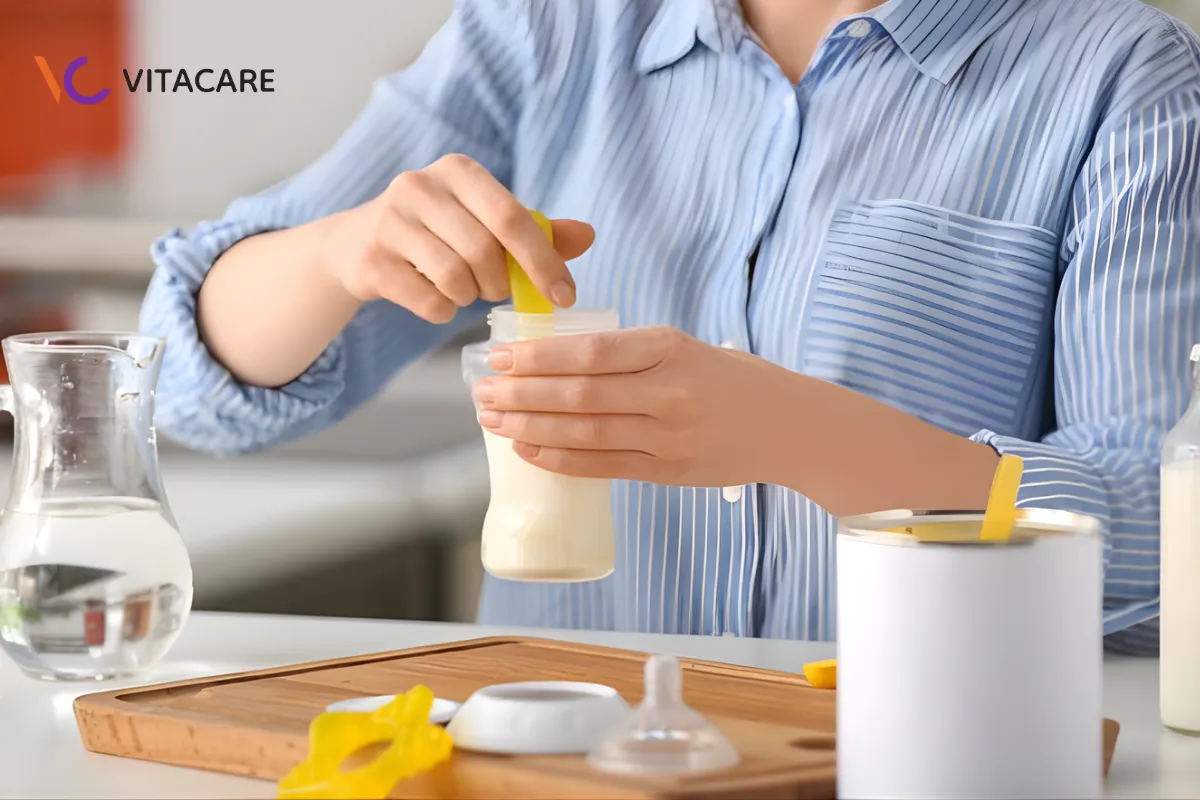 Mẹ luôn pha đúng tỷ lệ theo khuyến nghị của nhà sản xuất Mẹ luôn pha đúng tỷ lệ theo khuyến nghị của nhà sản xuất