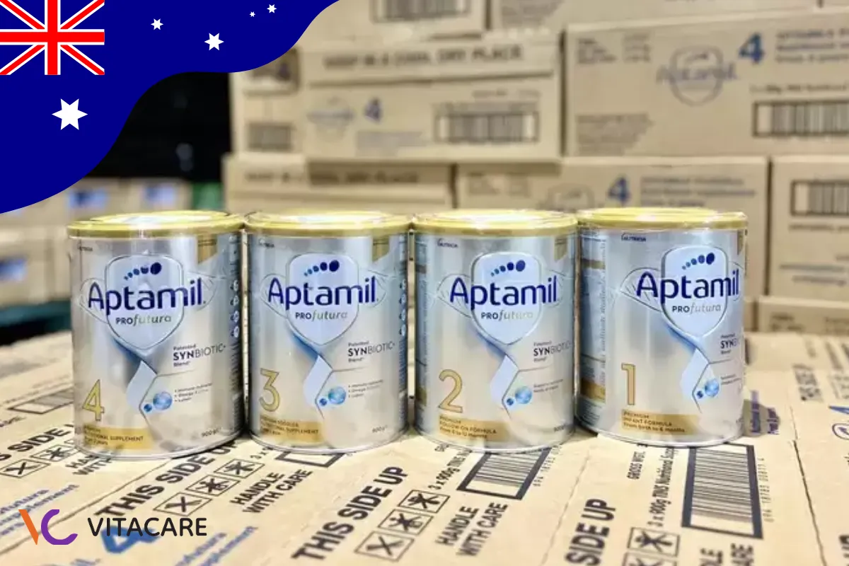 Aptamil Profutura là dòng cao cấp của Úc, nổi tiếng với công thức Synbiotic+ độc quyền Aptamil Profutura là dòng cao cấp của Úc, nổi tiếng với công thức Synbiotic+ độc quyền