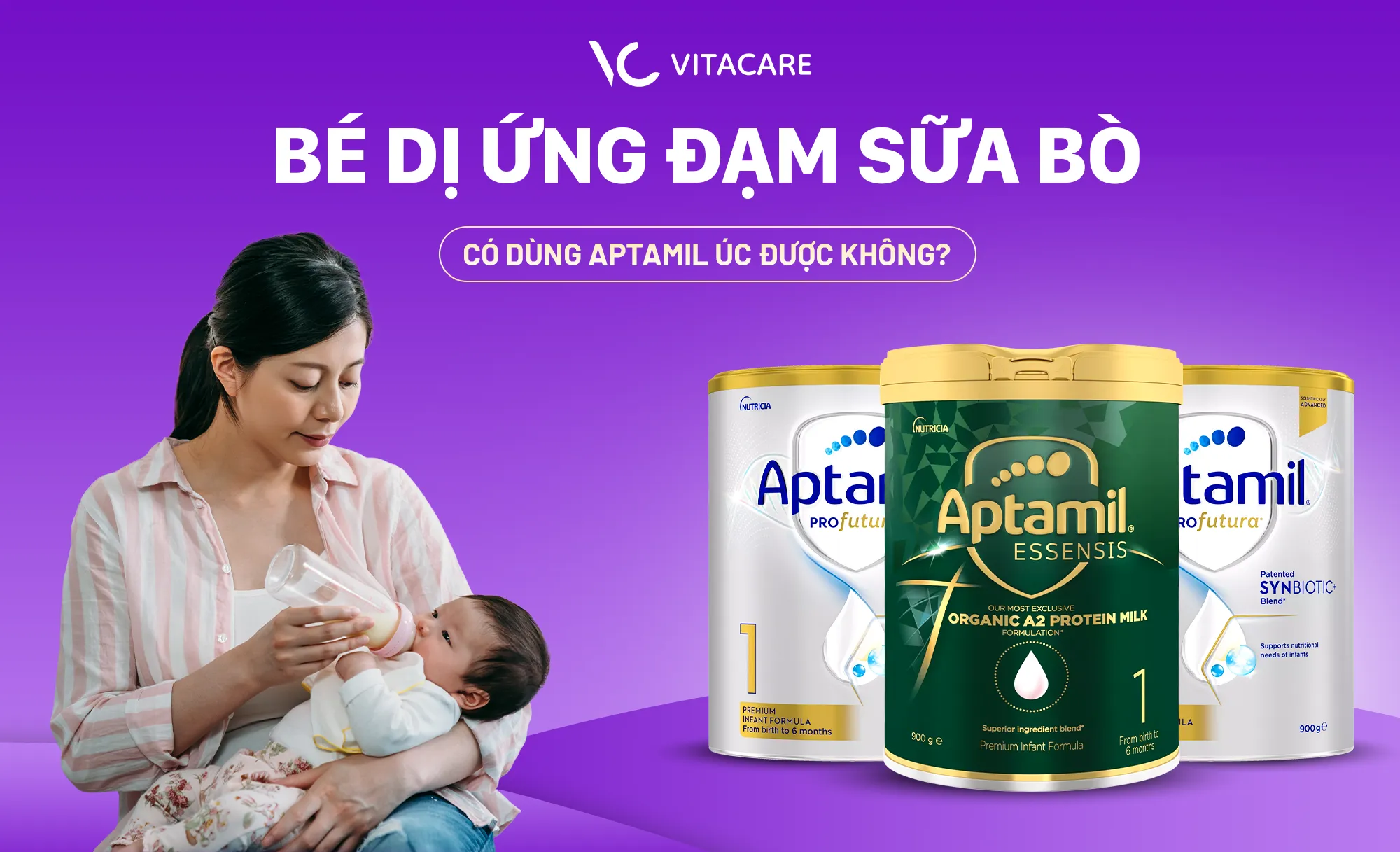 Sữa aptamil úc có đạm sữa bò không