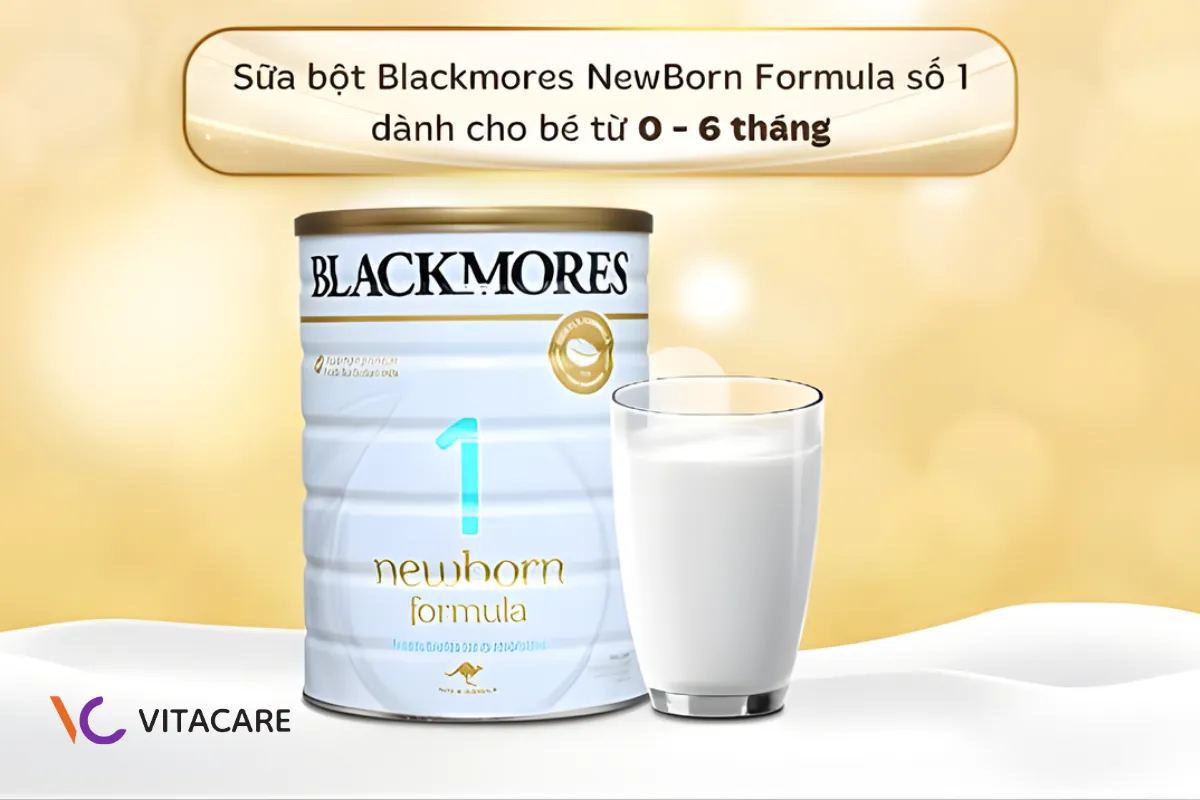 Sữa cho bé sinh mổ Blackmores Newborn Formula số 1 Sữa cho bé sinh mổ Blackmores Newborn Formula số 1