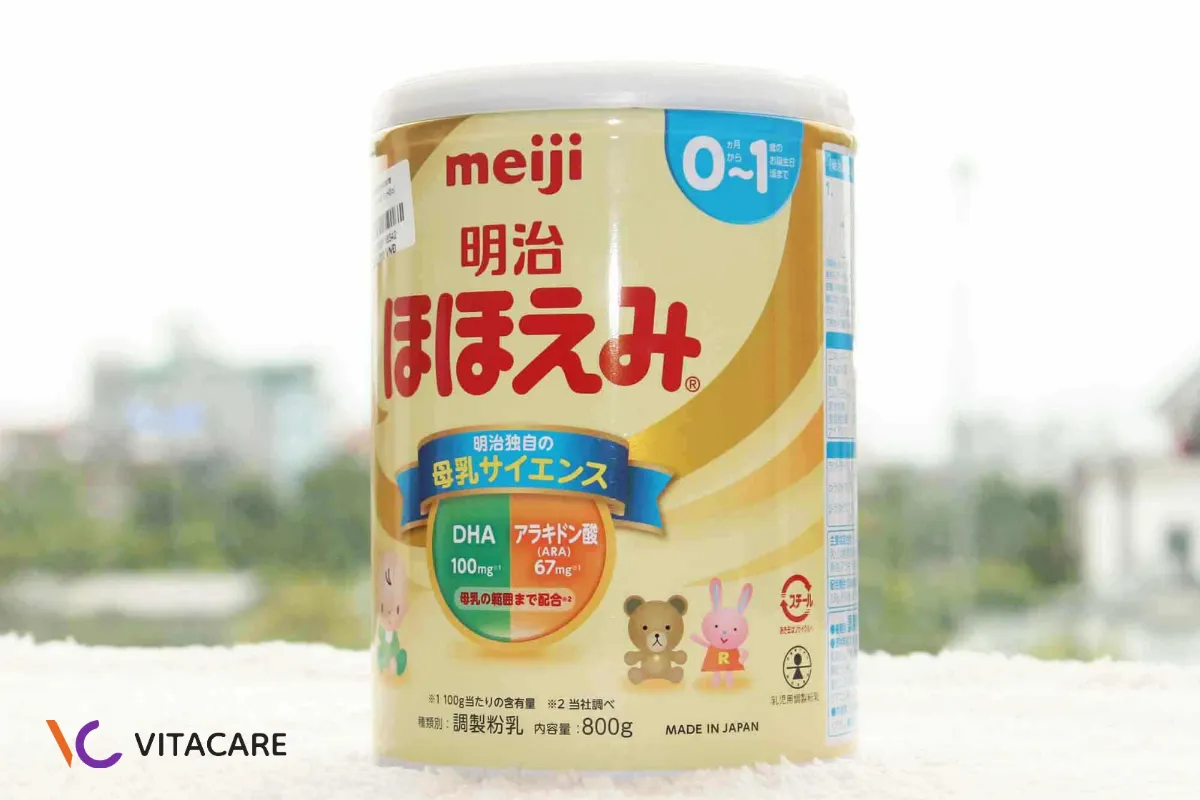 Sữa dành cho bé sinh mổ Meiji số 0 Sữa dành cho bé sinh mổ Meiji số 0
