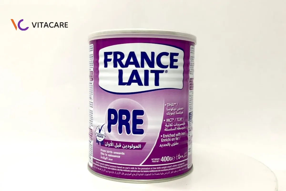 Sữa Pre France Lait tối ưu cho trẻ sinh non Sữa Pre France Lait tối ưu cho trẻ sinh non