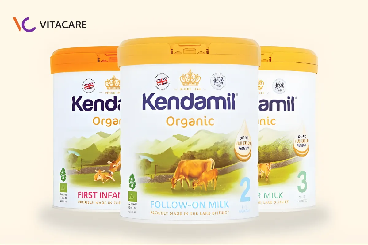 Kendamil mang đến vị ngọt tự nhiên, béo nhẹ của sữa nguyên kem và nguồn lactose tự nhiên