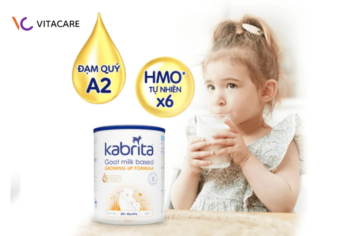 Sữa dê Kabrita Goat Milk đạm A2 dễ tiêu hóa, chuẩn châu Âu Sữa dê Kabrita Goat Milk đạm A2 dễ tiêu hóa, chuẩn châu Âu