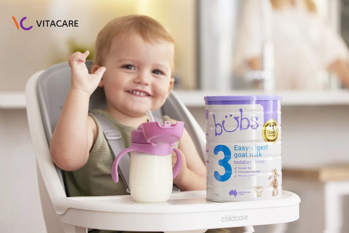 Sữa dê Bubs Goat đạm A2 tự nhiên, sữa mát, tiêu hóa nhẹ Sữa dê Bubs Goat đạm A2 tự nhiên, sữa mát, tiêu hóa nhẹ