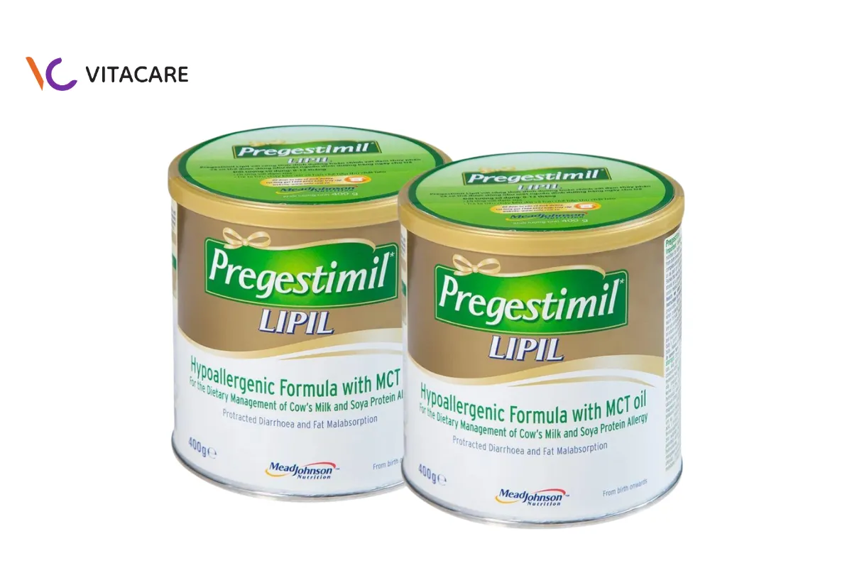 Sữa Pregestimil Lipil thủy phân đặc trị cho bé tiêu hóa yếu Sữa Pregestimil Lipil thủy phân đặc trị cho bé tiêu hóa yếu