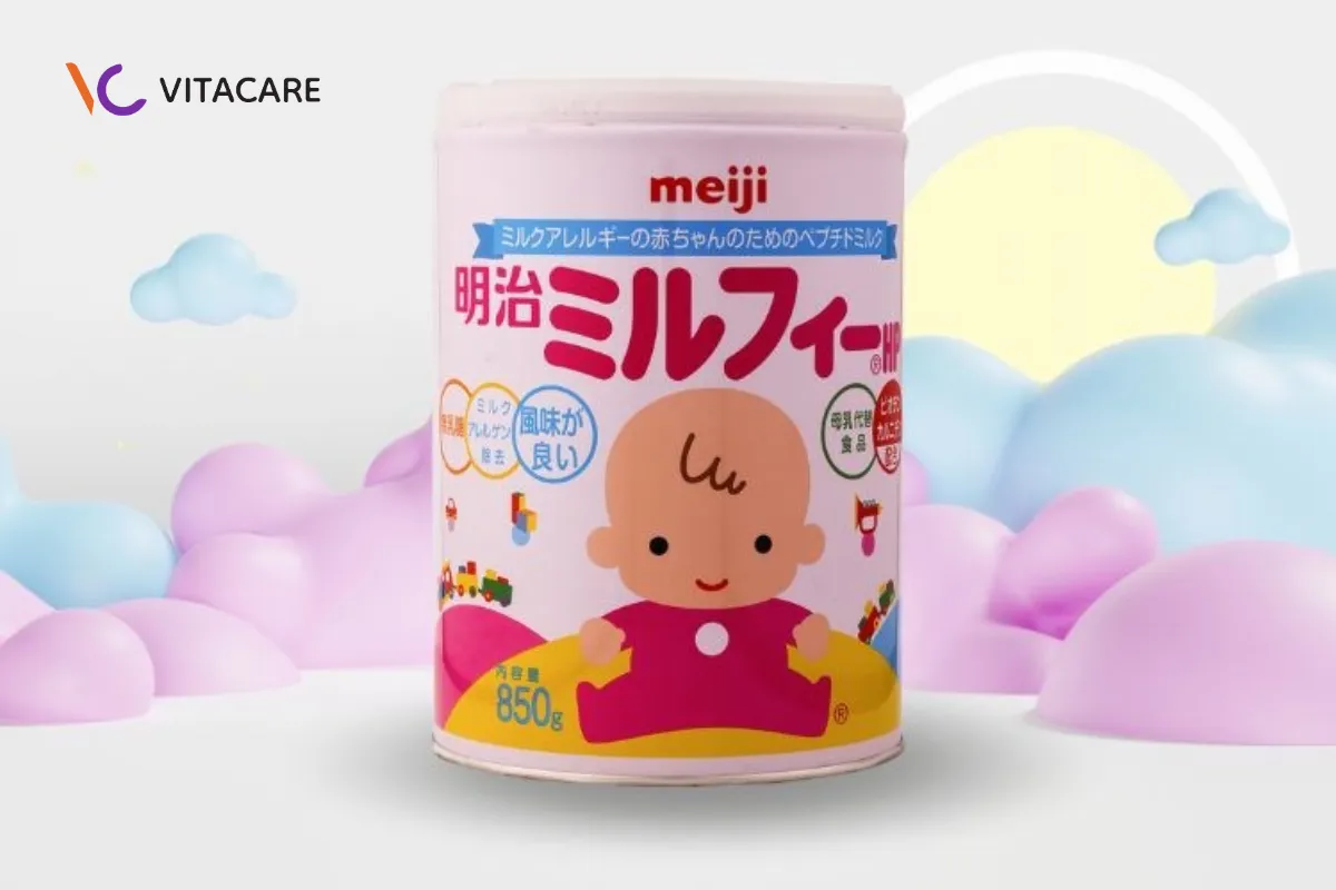 Sữa Meiji HP từ Nhật thủy phân toàn phần cho bé nhạy cảm Sữa Meiji HP từ Nhật thủy phân toàn phần cho bé nhạy cảm