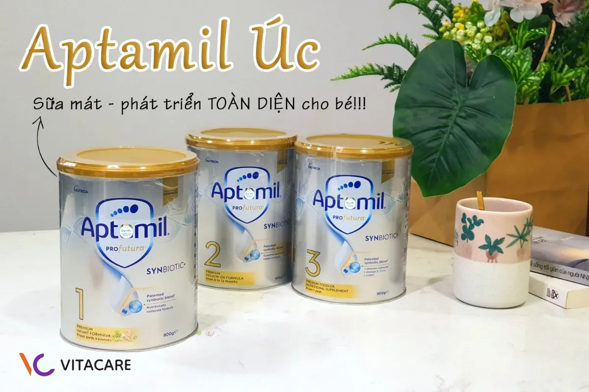 Sữa Aptamil Profutura công thức Synbiotic độc quyền nuôi dưỡng lợi khuẩn Sữa Aptamil Profutura công thức Synbiotic độc quyền nuôi dưỡng lợi khuẩn