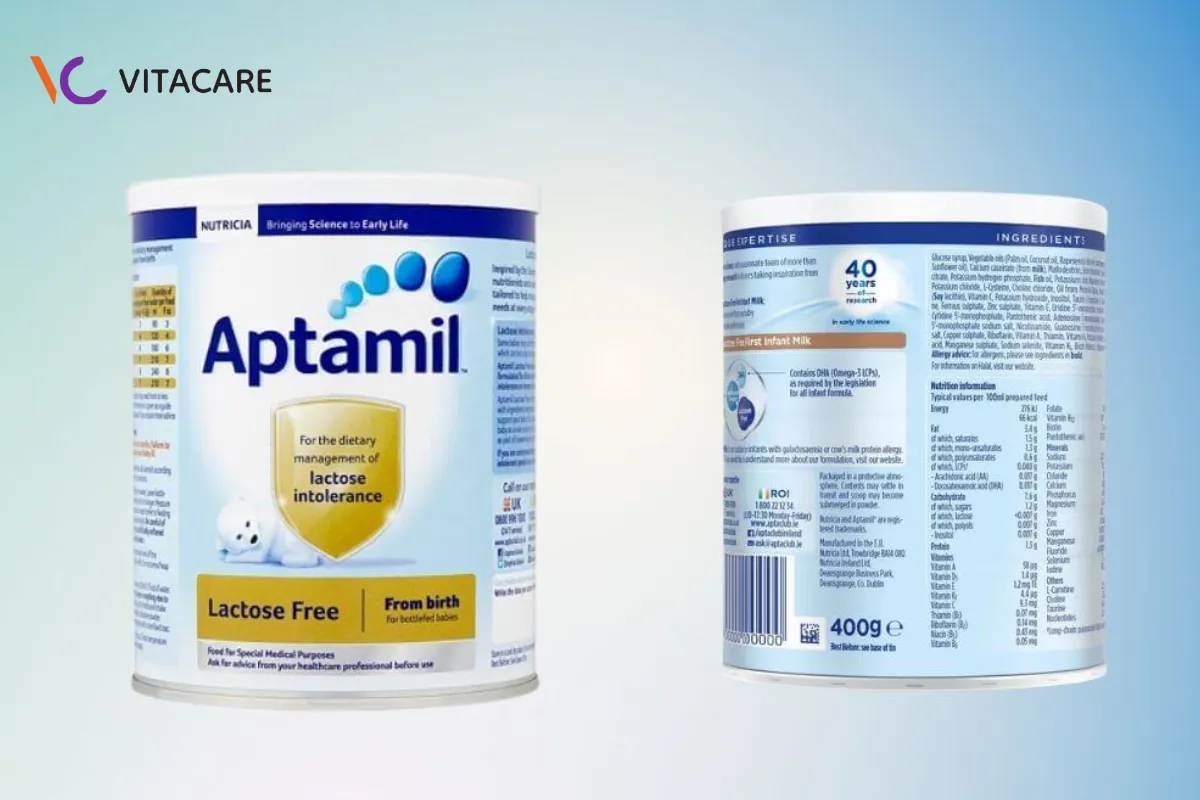 Sữa Aptamil Lactose Free giúp bé tiêu hóa khỏe Sữa Aptamil Lactose Free giúp bé tiêu hóa khỏe