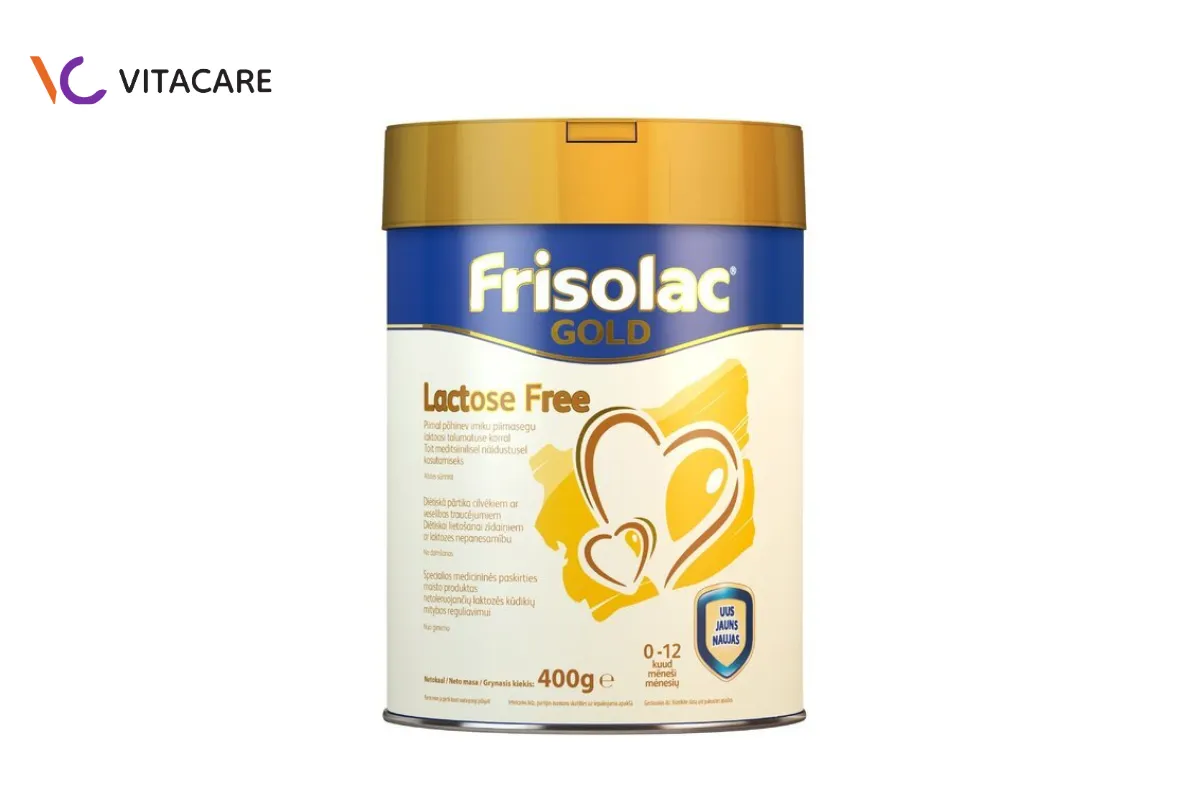 Sữa Frisolac Gold Lactose Free hỗ trợ hệ tiêu hóa nhạy cảm Sữa Frisolac Gold Lactose Free hỗ trợ hệ tiêu hóa nhạy cảm