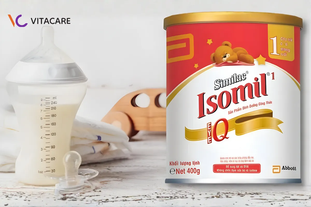 Sữa Similac Isomil IQ 1 (Free Lactose) cho bé dị ứng đạm sữa bò Sữa Similac Isomil IQ 1 (Free Lactose) cho bé dị ứng đạm sữa bò
