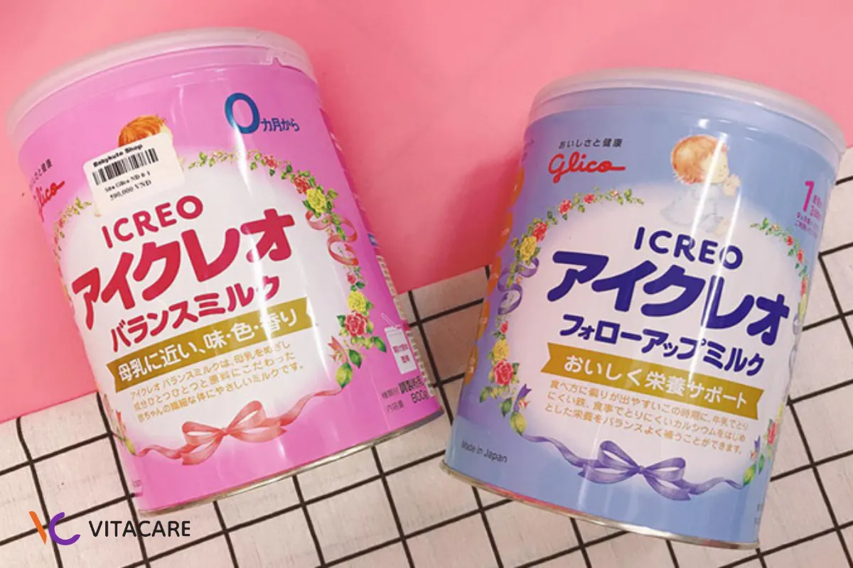 Sữa Glico Icreo thanh nhạt, nâng đỡ tiêu hóa nhạy cảm Sữa Glico Icreo thanh nhạt, nâng đỡ tiêu hóa nhạy cảm