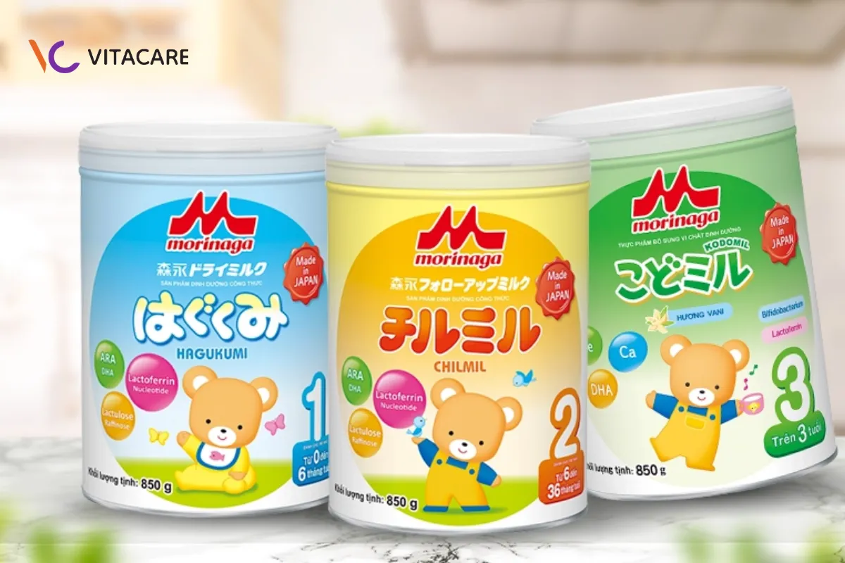 Sữa ít ngọt Morinaga dễ uống cho trẻ sơ sinh Sữa ít ngọt Morinaga dễ uống cho trẻ sơ sinh