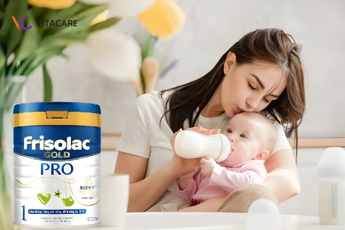 Sữa mát Frisolac Gold Pro số 1 giúp bé tiêu hóa nhẹ nhàng Sữa mát Frisolac Gold Pro số 1 giúp bé tiêu hóa nhẹ nhàng