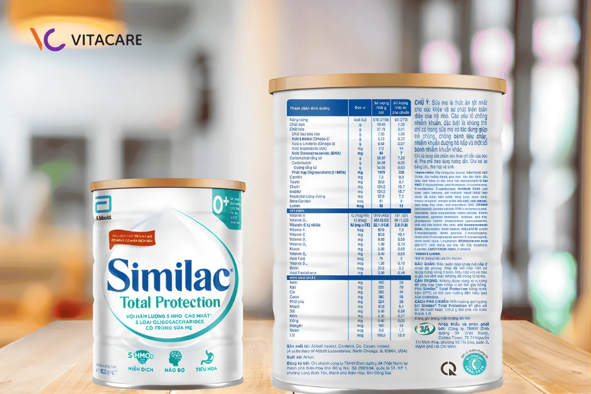 Sữa mát Similac Total Protection 0+ nhẹ bụng, bé dễ uống hơn Sữa mát Similac Total Protection 0+ nhẹ bụng, bé dễ uống hơn