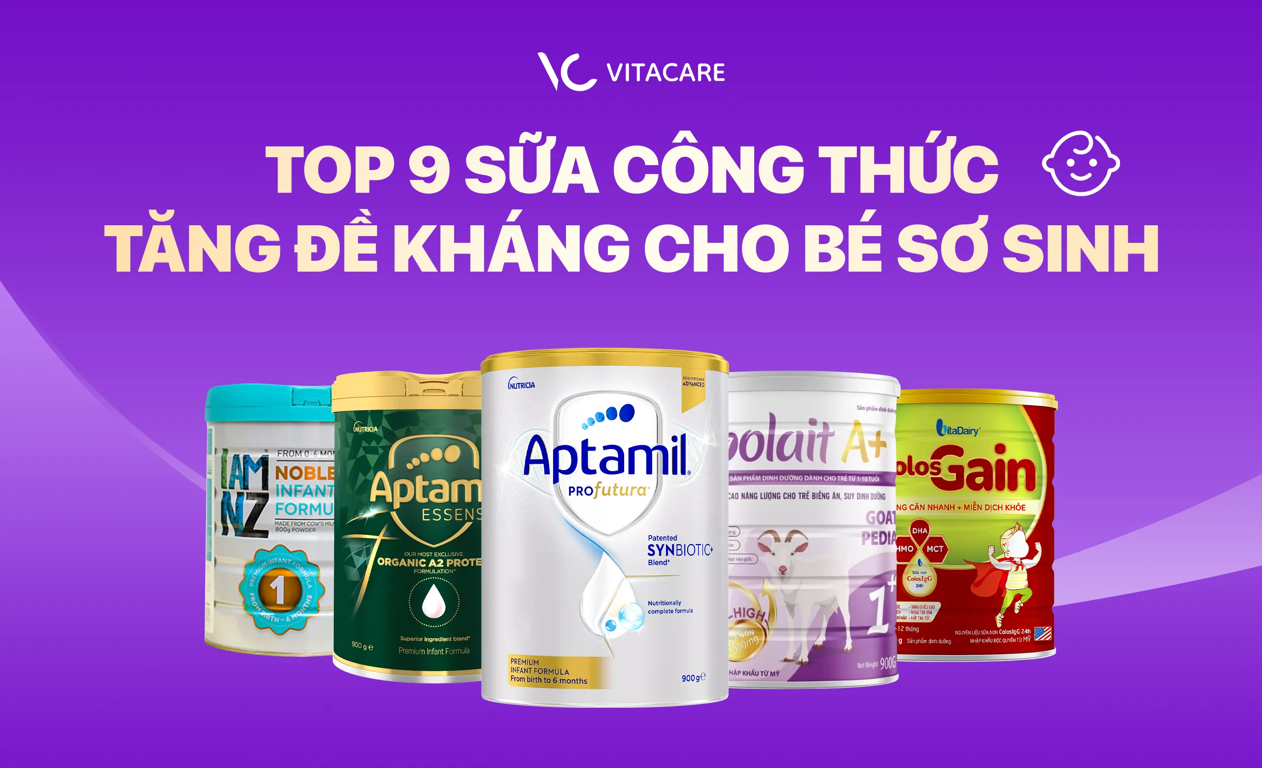 Sữa công thức tăng đề kháng cho