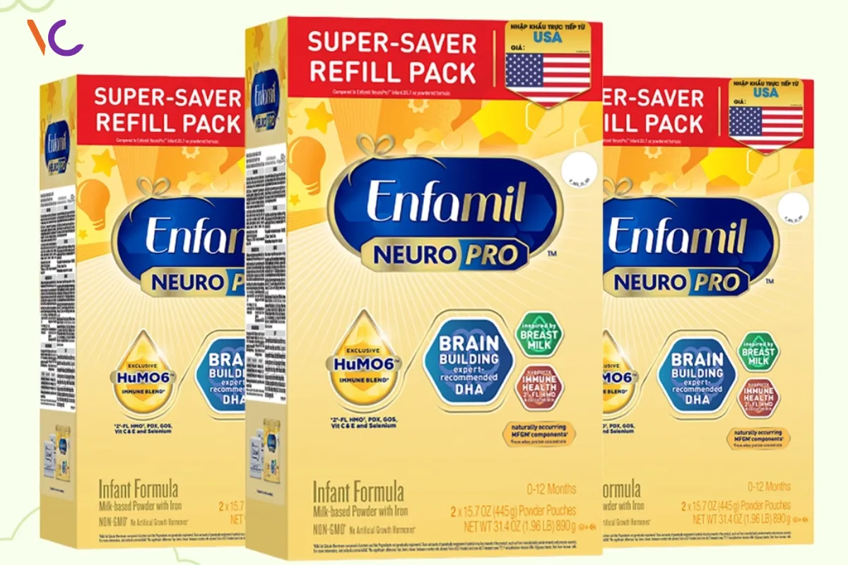 Enfamil NeuroPro Infant Formula tăng đề kháng với MFGM và DHA Enfamil NeuroPro Infant Formula tăng đề kháng với MFGM và DHA
