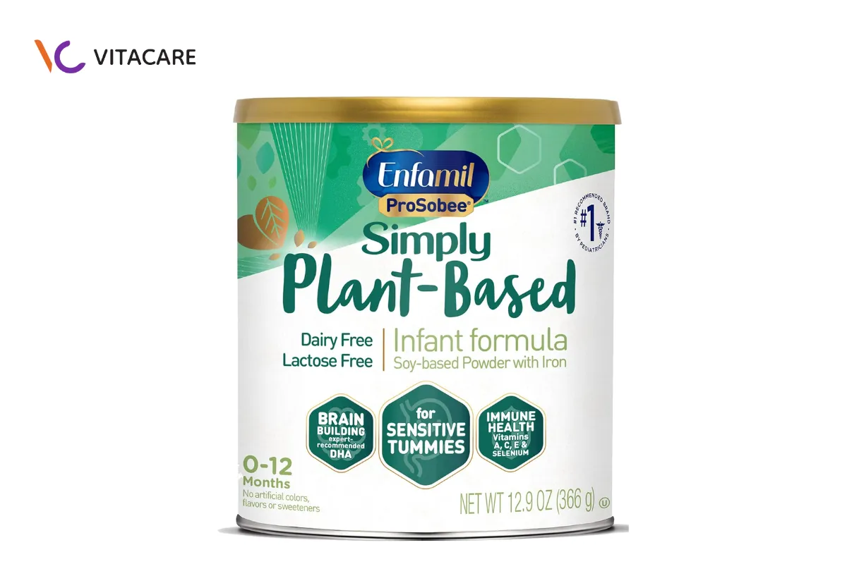 Enfamil ProSobee cung cấp nguồn đạm thực vật dễ hấp thu, giúp bé tăng cân và phát triển khỏe mạnh Enfamil ProSobee cung cấp nguồn đạm thực vật dễ hấp thu, giúp bé tăng cân và phát triển khỏe mạnh