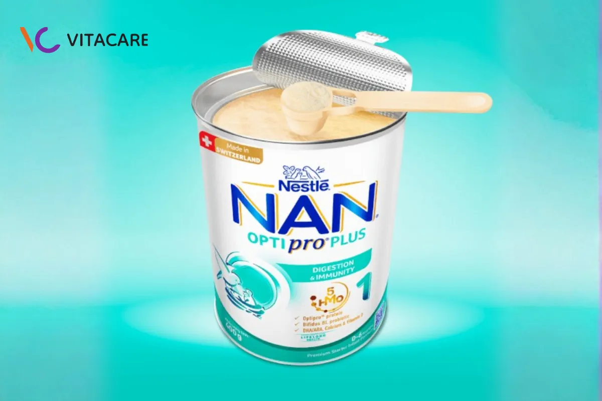 Sữa nhập khẩu NAN Optipro Plus số 1 giúp trẻ sơ sinh tiêu hóa khỏe Sữa nhập khẩu NAN Optipro Plus số 1 giúp trẻ sơ sinh tiêu hóa khỏe