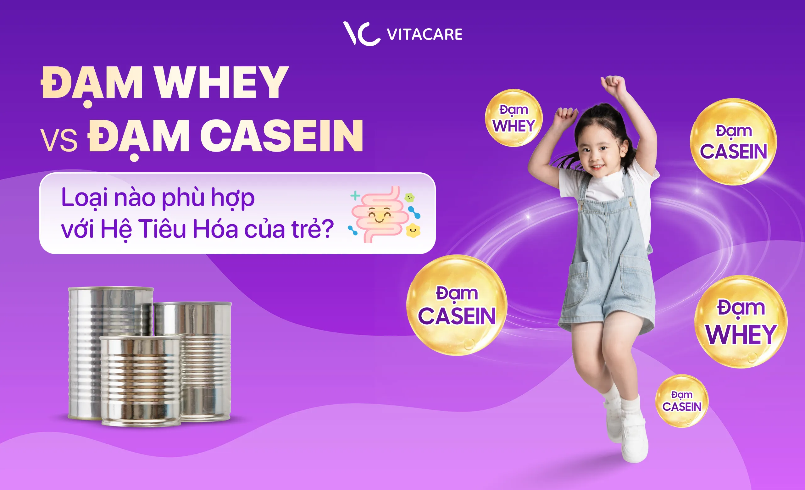 So sánh đạm whey và đạm casein