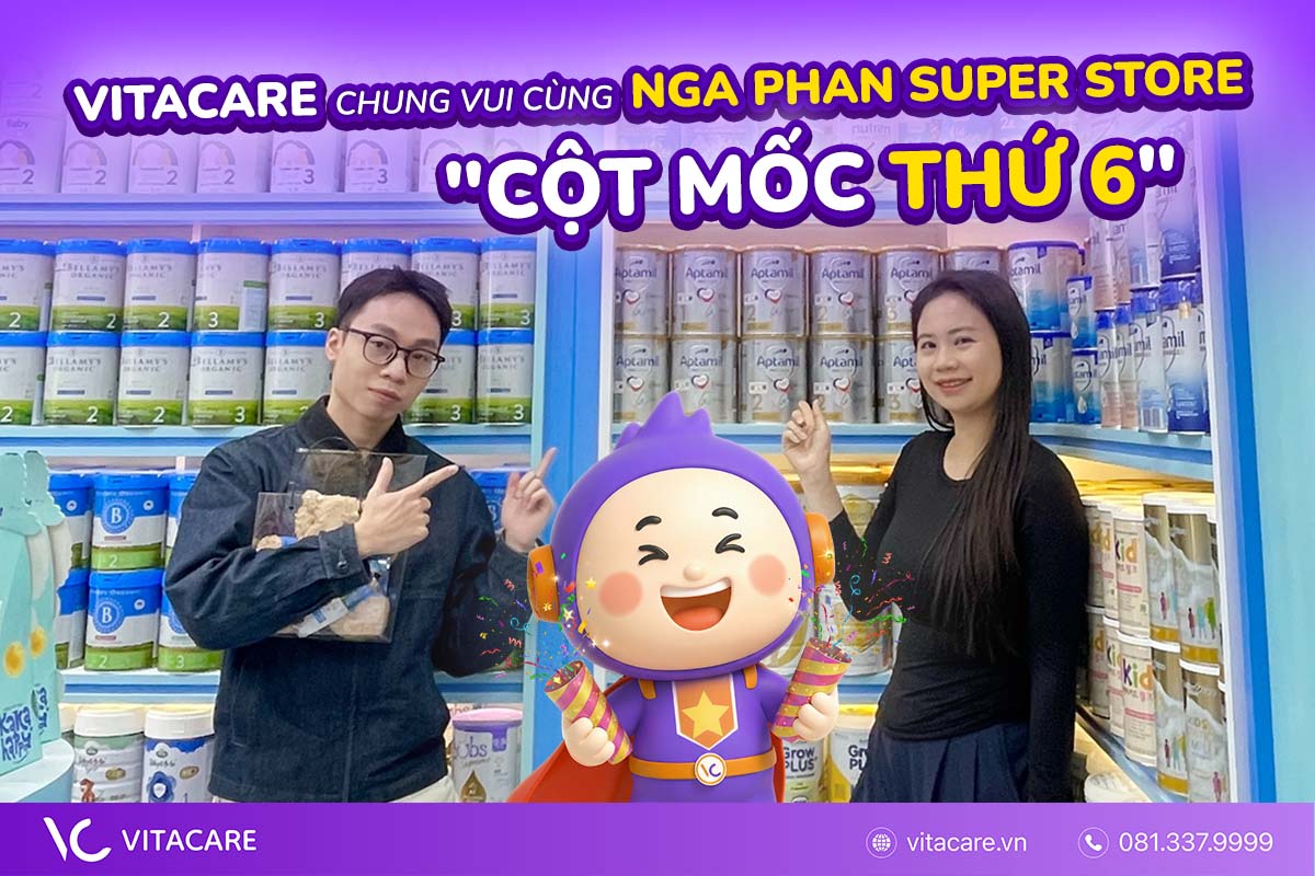 VitaCare dự lễ khai trương Cơ Sở thứ 6 của Nga Phan Super Store