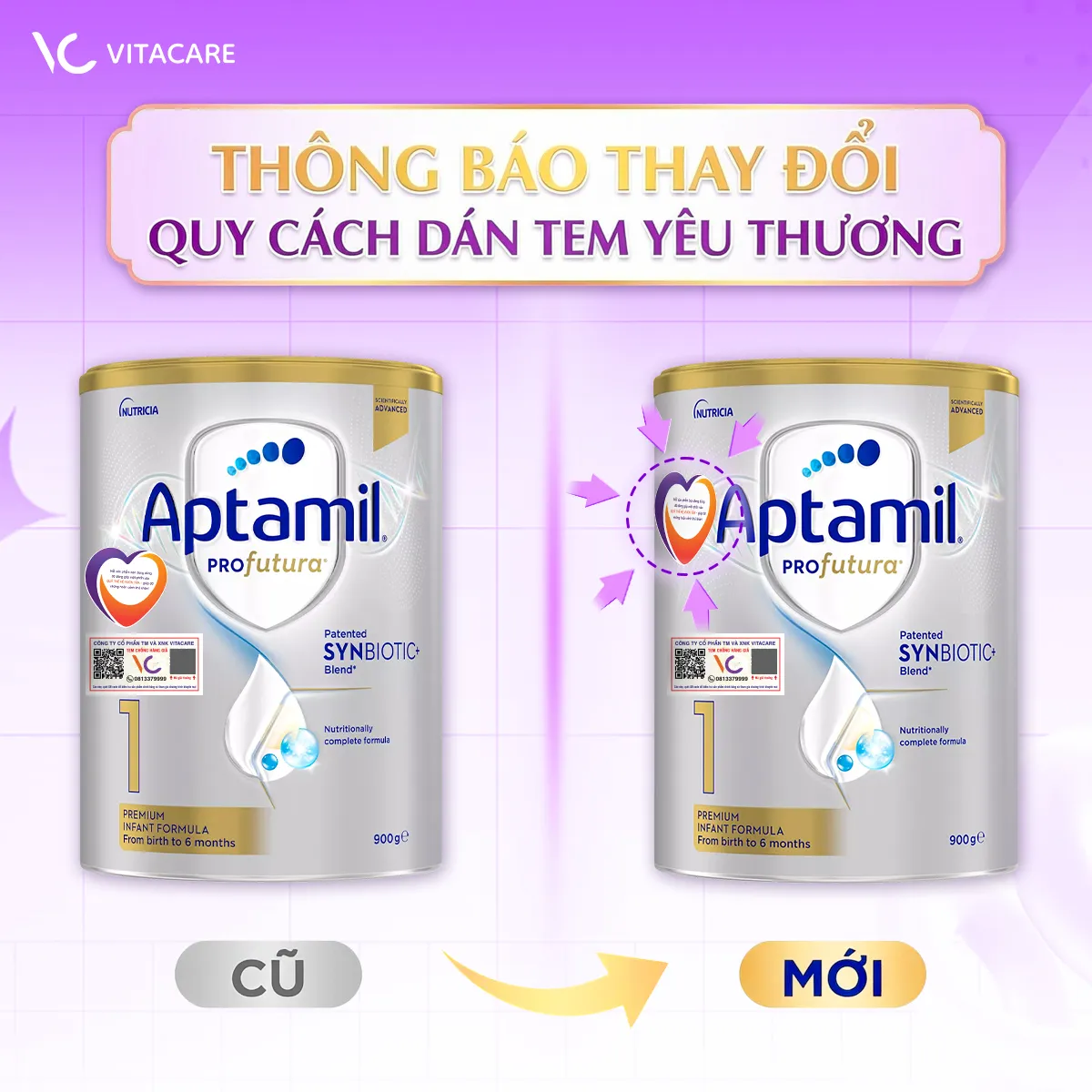 VitaCare Thông Báo Điều Chỉnh Tem Yêu Thương