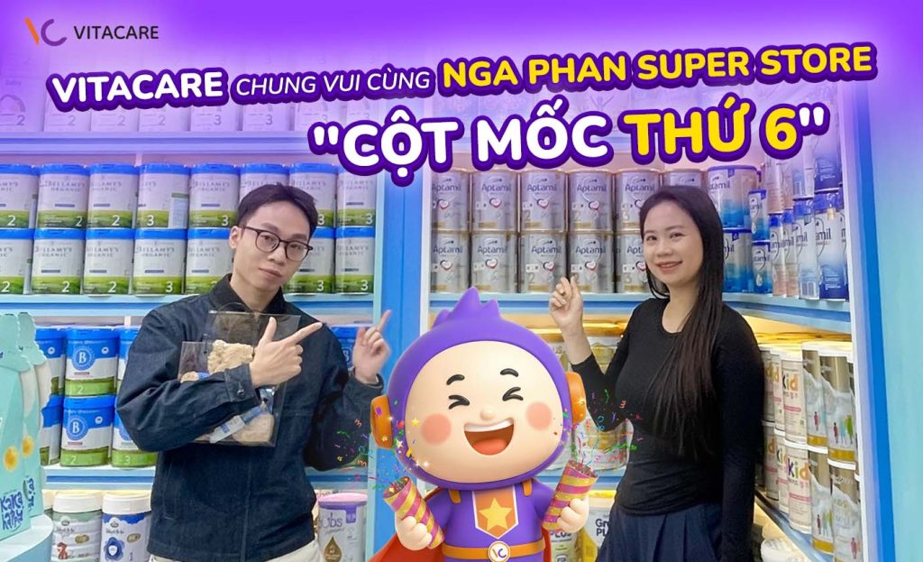 VitaCare dự lễ khai trương Cơ Sở thứ 6 của Nga Phan Super Store