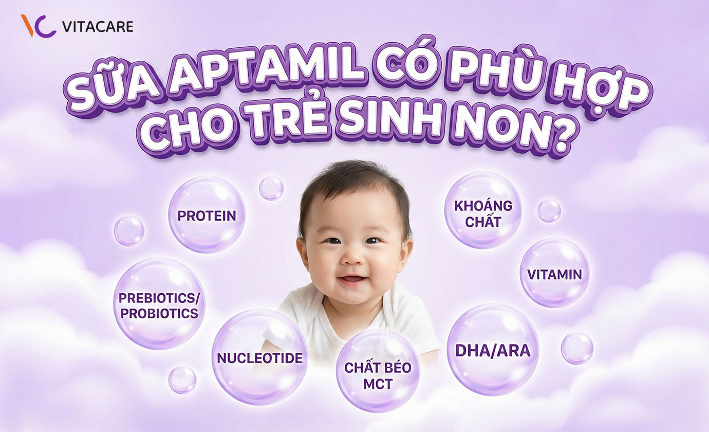 Aptamil cho trẻ sinh non