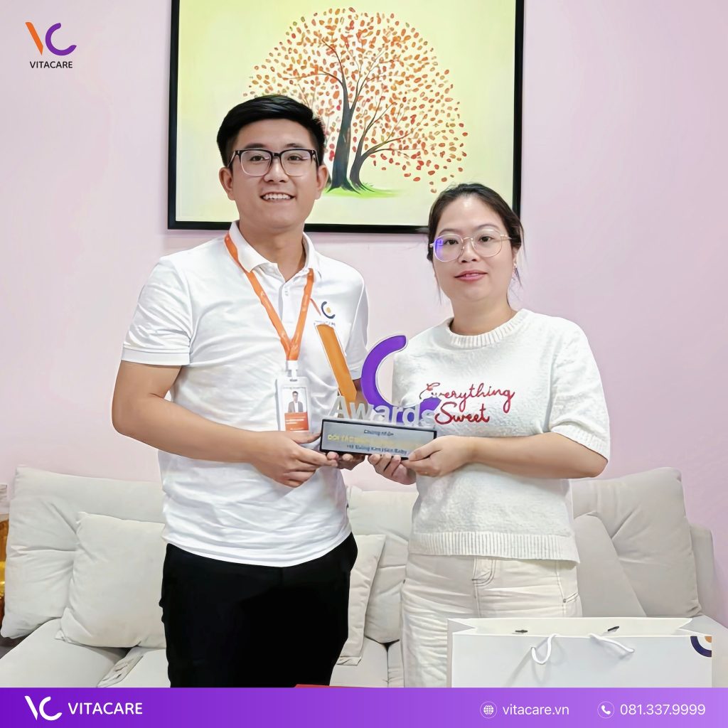 Sự hợp tác của VitaCare và Kim Hiền Baby