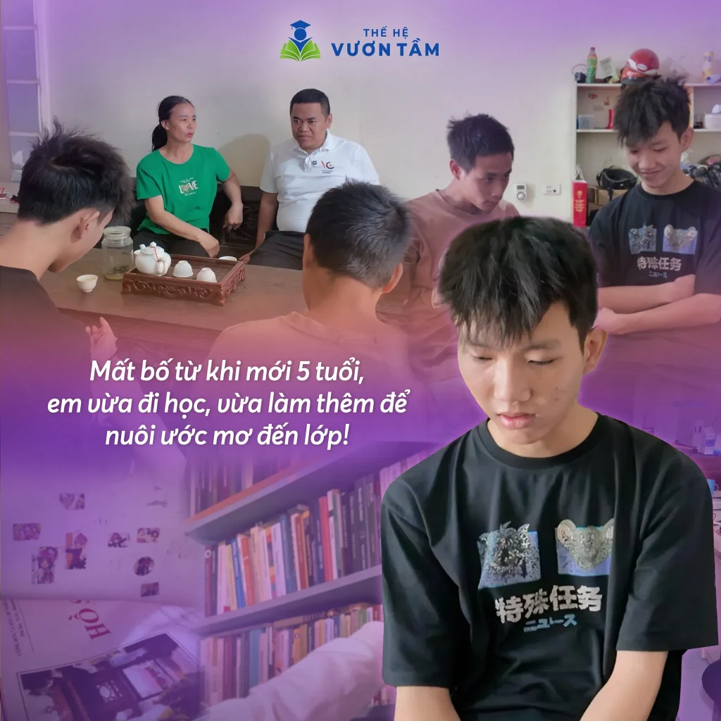 Em Thật - Mất bố từ lúc 5 tuổi, vừa đi học vừa đi làm thêm để đến lớp