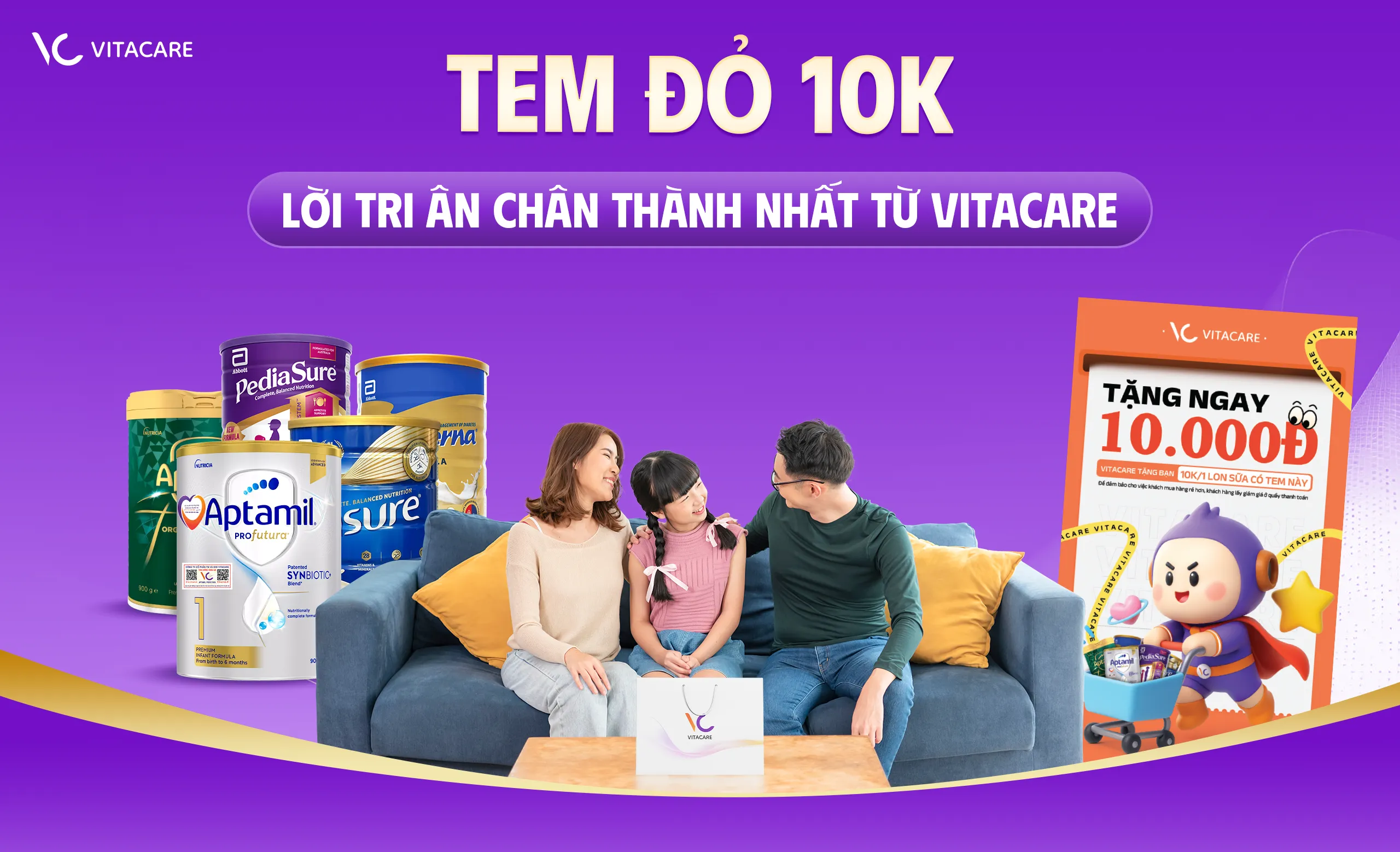 Tem Đỏ 10k – Lời Tri Ân Chân Thành Từ VitaCare