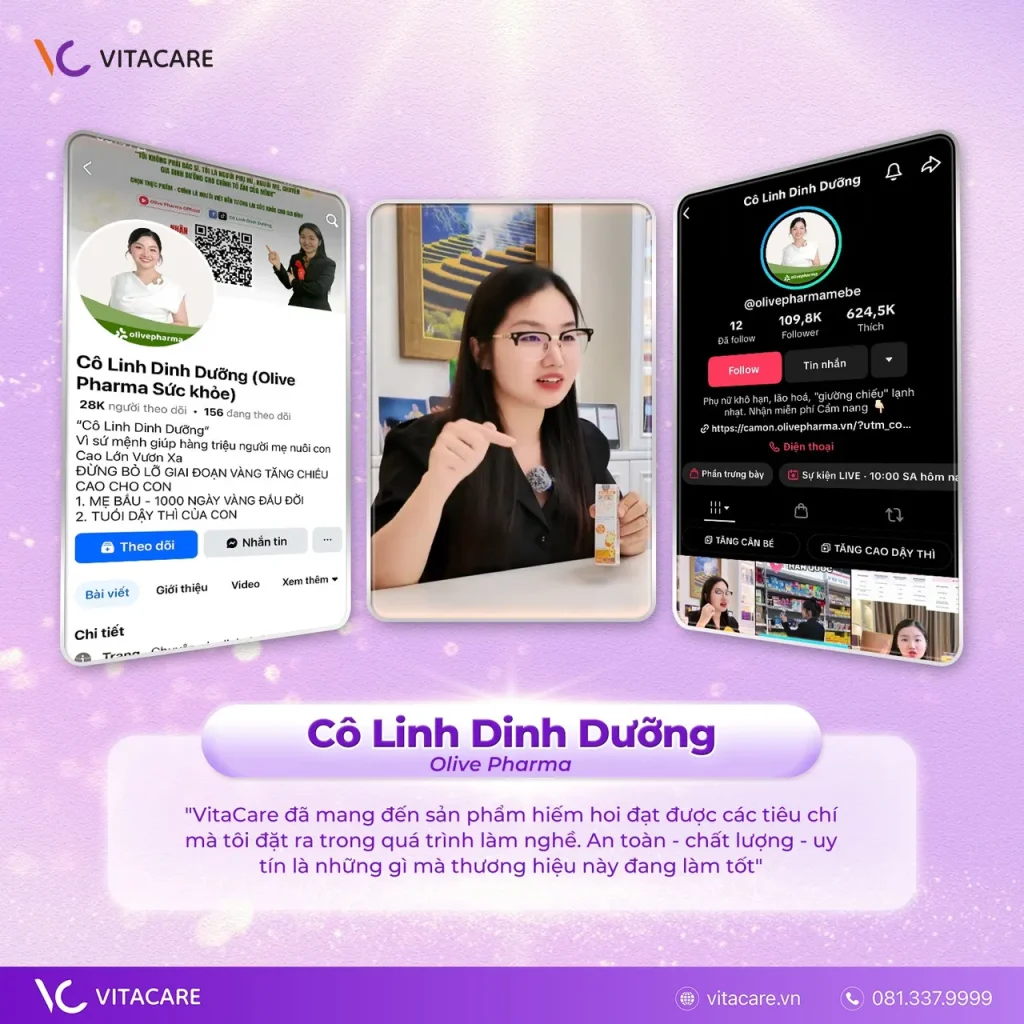 Cô Linh Dinh Dưỡng (Olive Pharma)