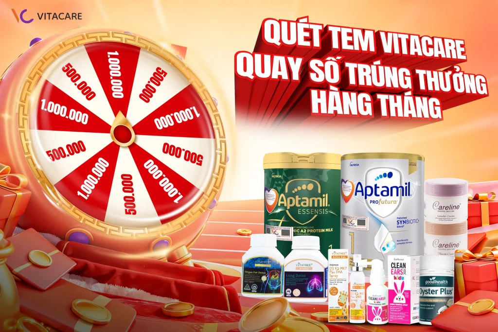 Cào tem và quét mã QR quay số trúng thưởng hàng tháng