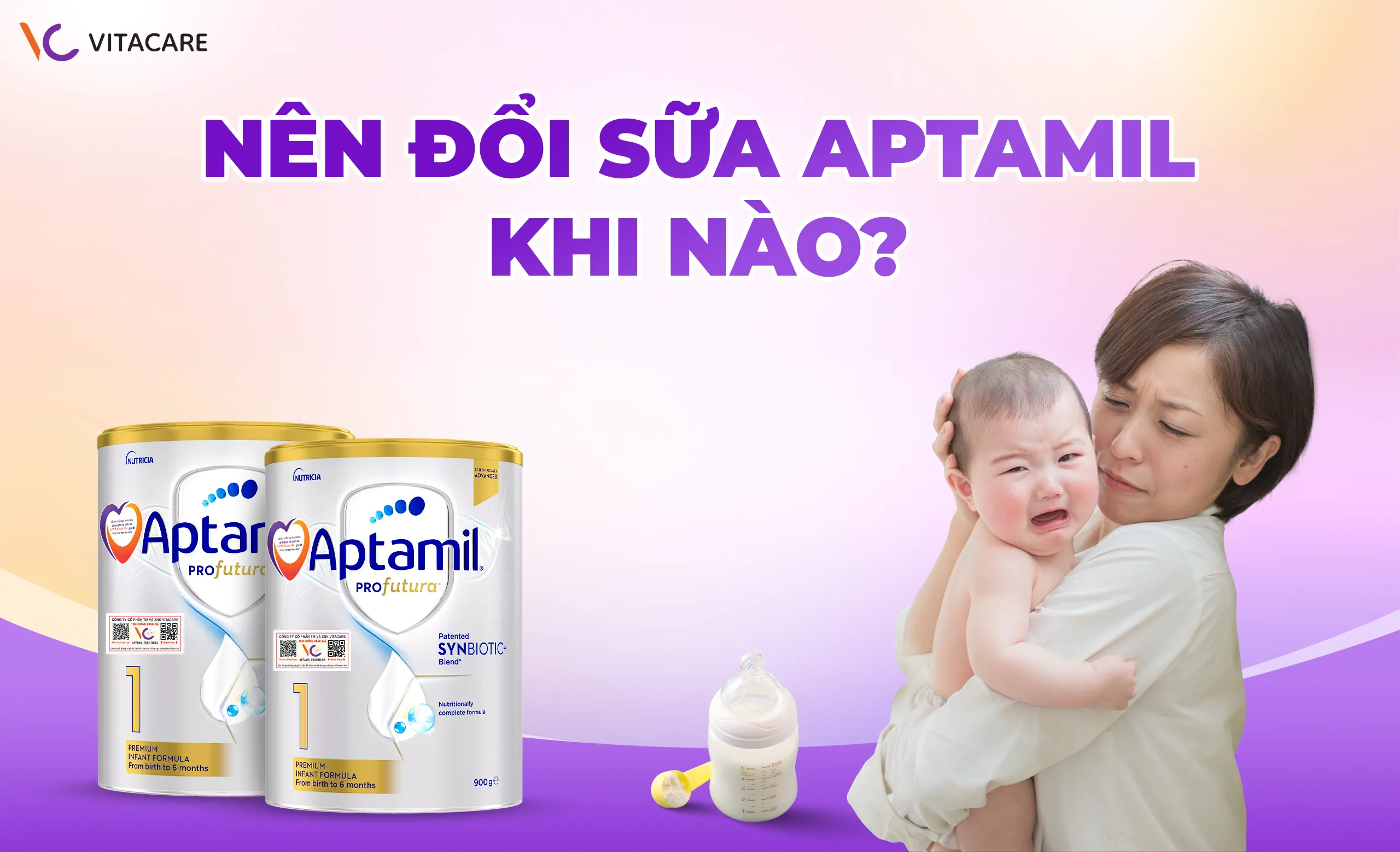 Nên đổi sữa Aptamil khi nào