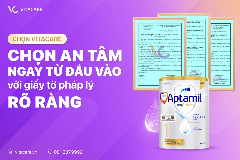 Chọn VitaCare - Trọn An tâm ngay từ đầu vào với giấy tờ pháp lý rõ ràng