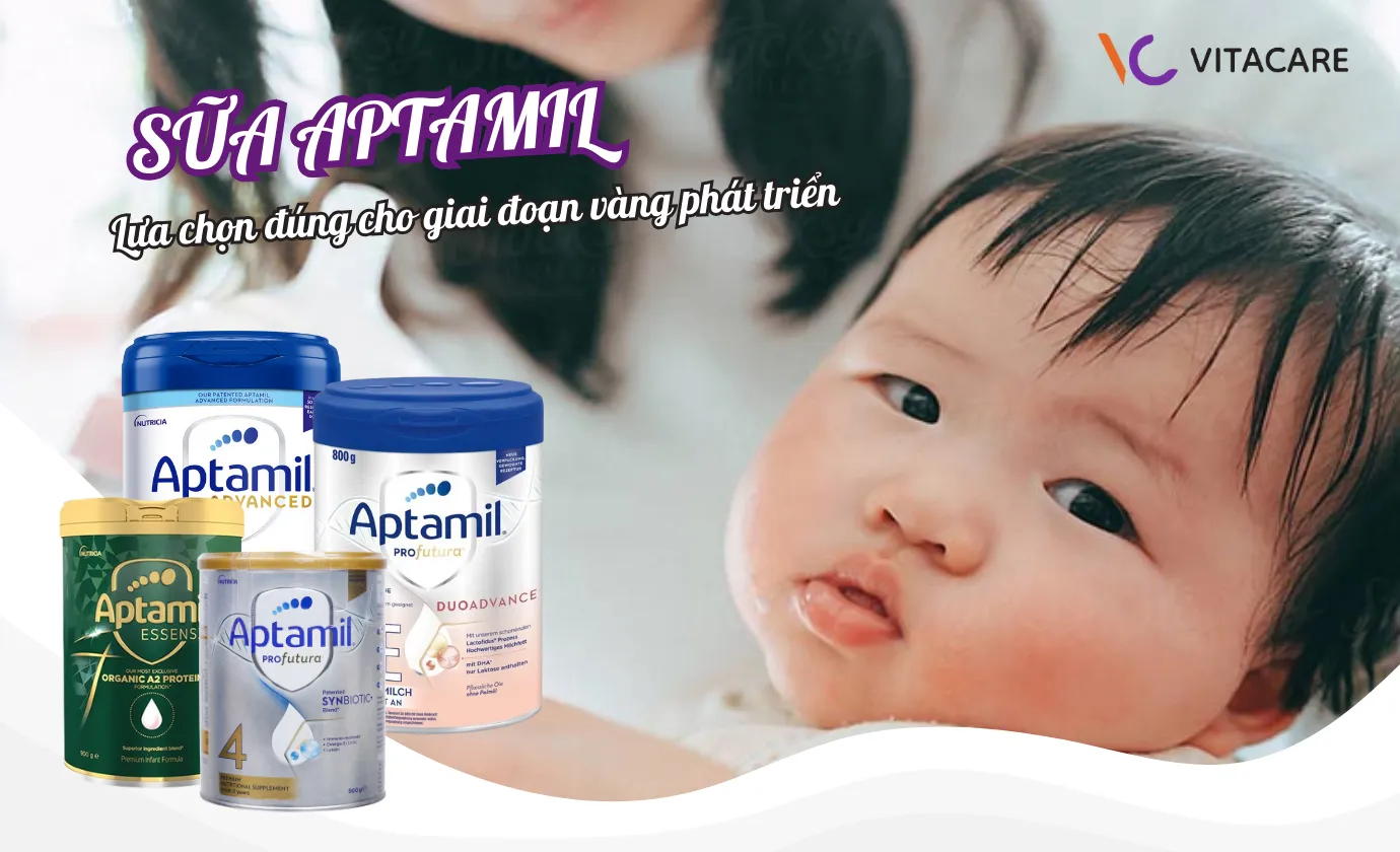Aptamil Profutura - Lựa chọn đúng cho giai đoạn vàng phát triển của trẻ