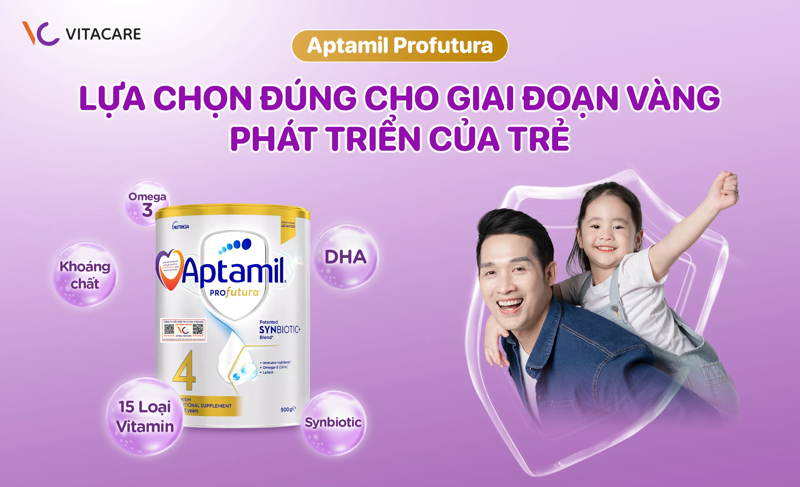 Aptamil Profutura – Lựa chọn đúng cho giai đoạn vàng phát triển của trẻ