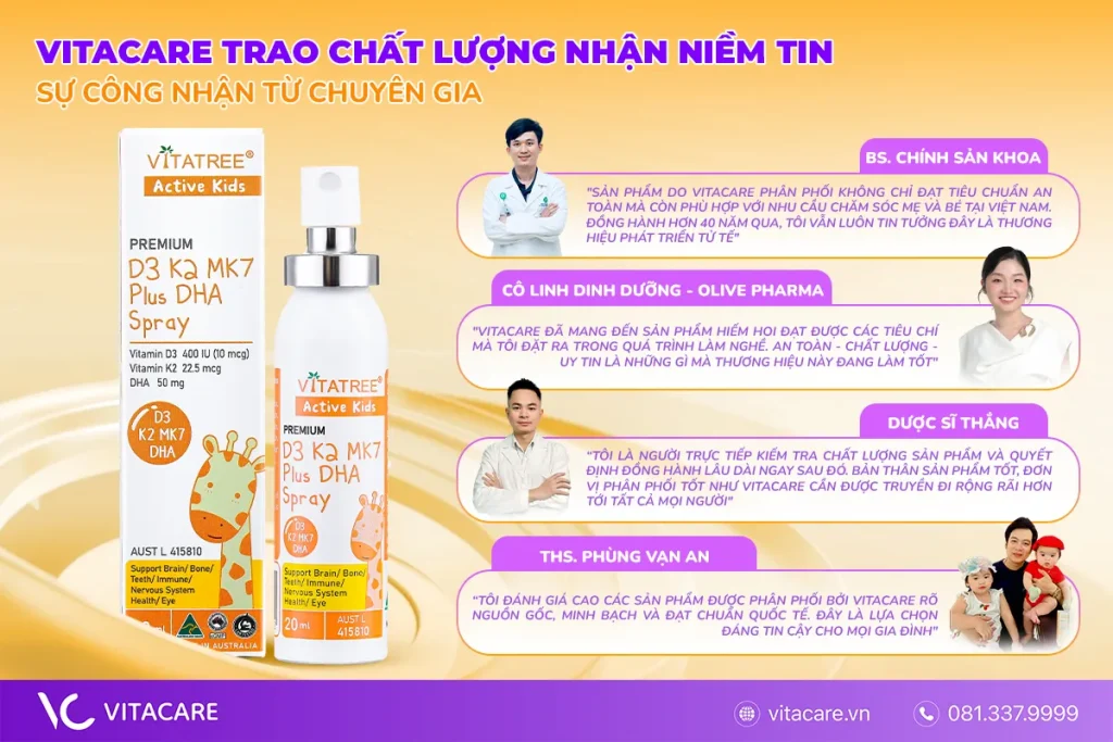 VitaCare trao chất lượng nhận niềm tin - Sự công nhận từ chuyên gia
